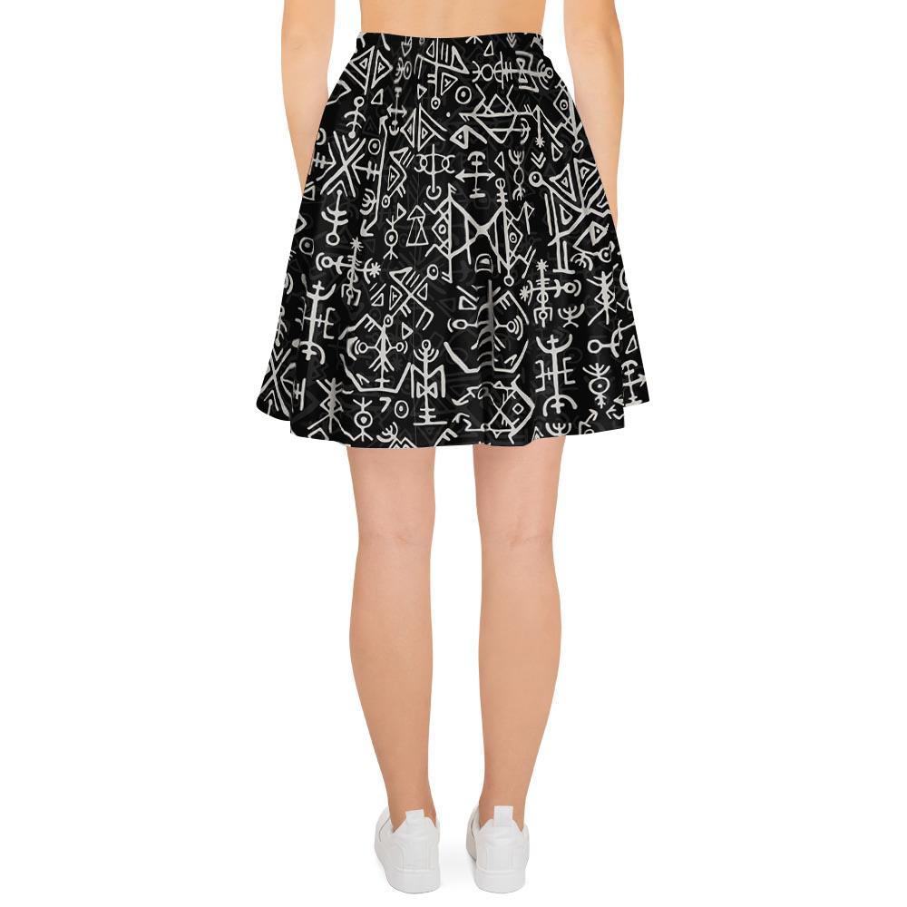Futhark Norse Viking Women's Skirt-grizzshop