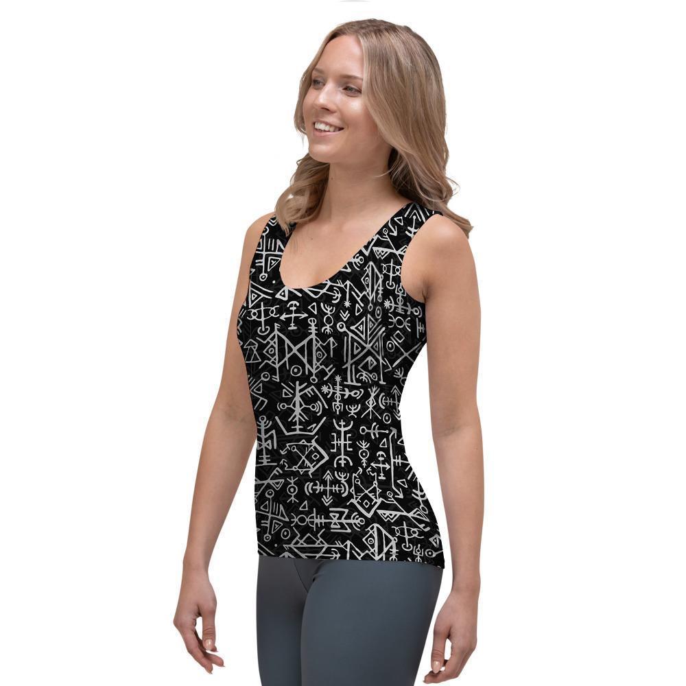 Futhark Norse Viking Women's Tank Top-grizzshop