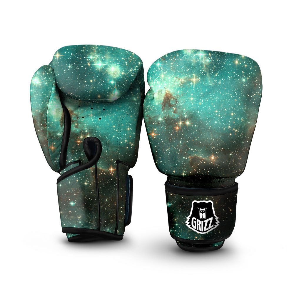 Galaxy Space Abstract Cloud Nebula Print Boxing Gloves-grizzshop