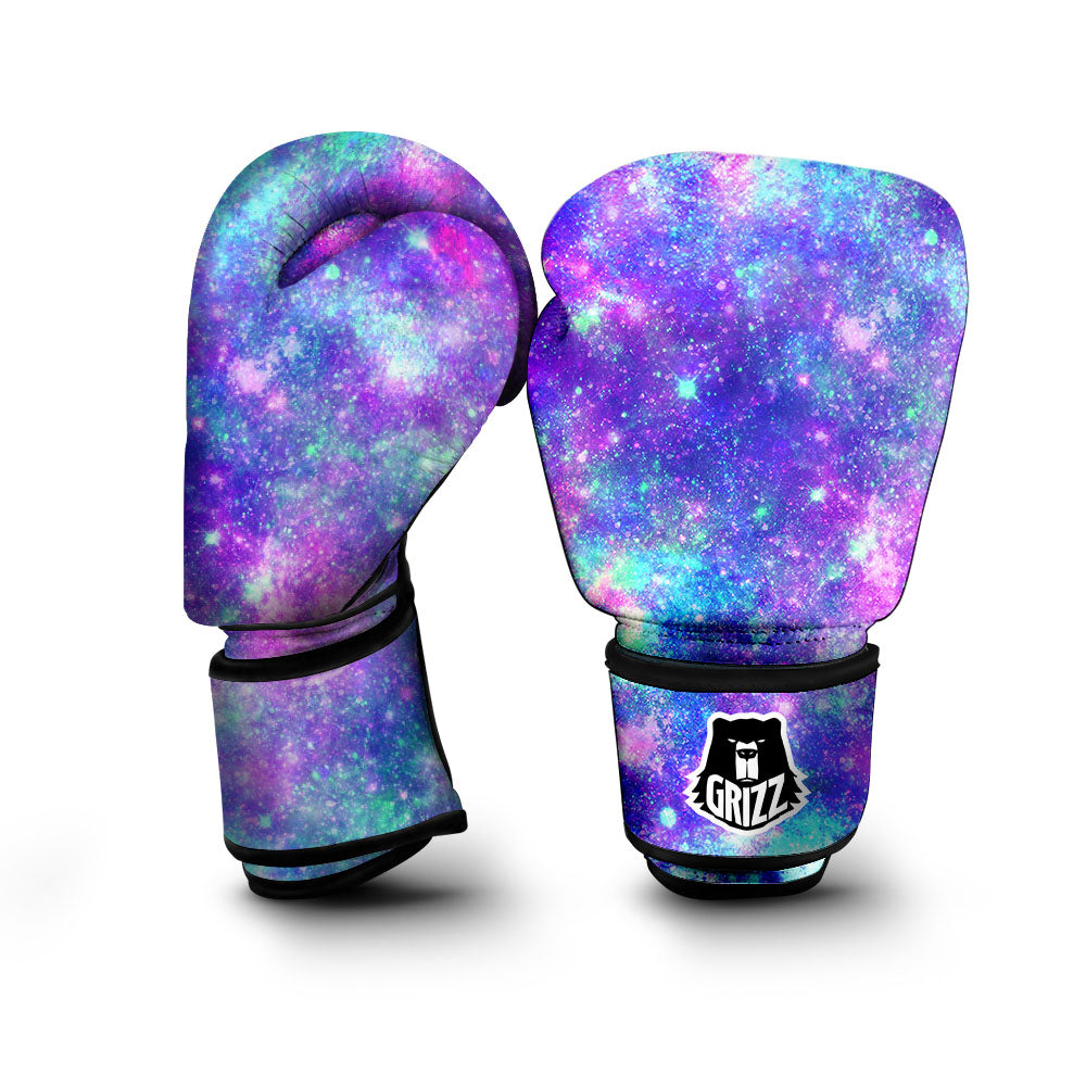 Galaxy Space Abstract Colorful Print Boxing Gloves-grizzshop