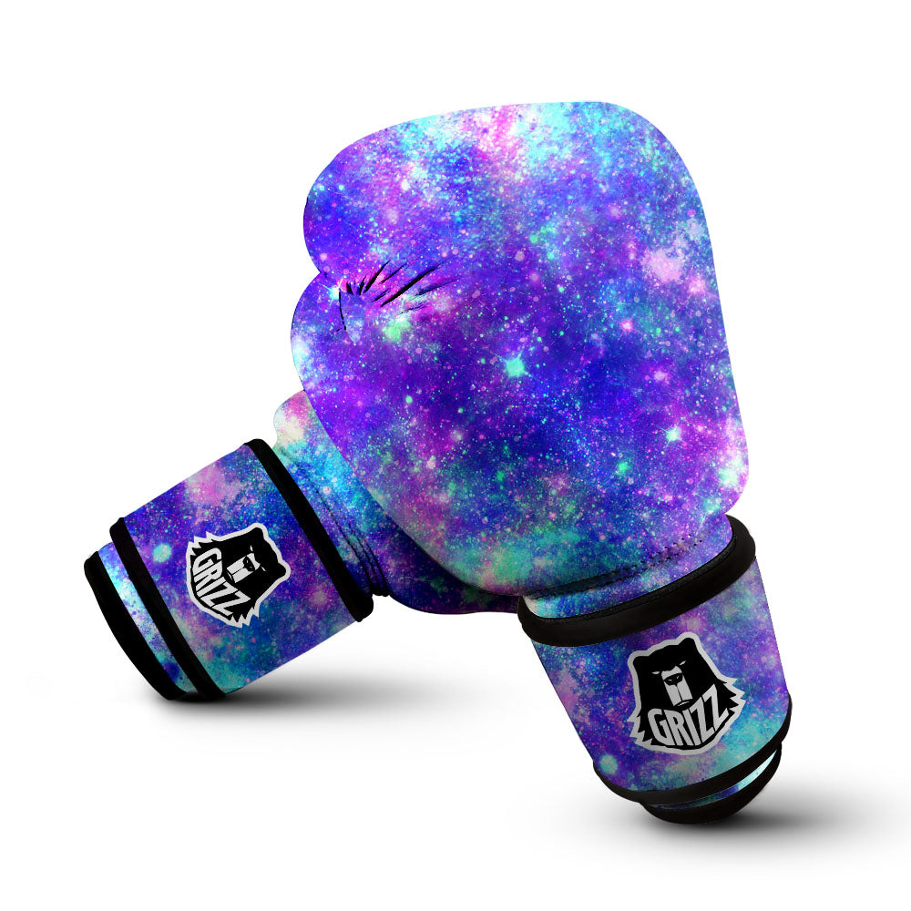 Galaxy Space Abstract Colorful Print Boxing Gloves-grizzshop
