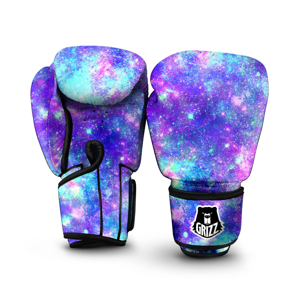 Galaxy Space Abstract Colorful Print Boxing Gloves-grizzshop
