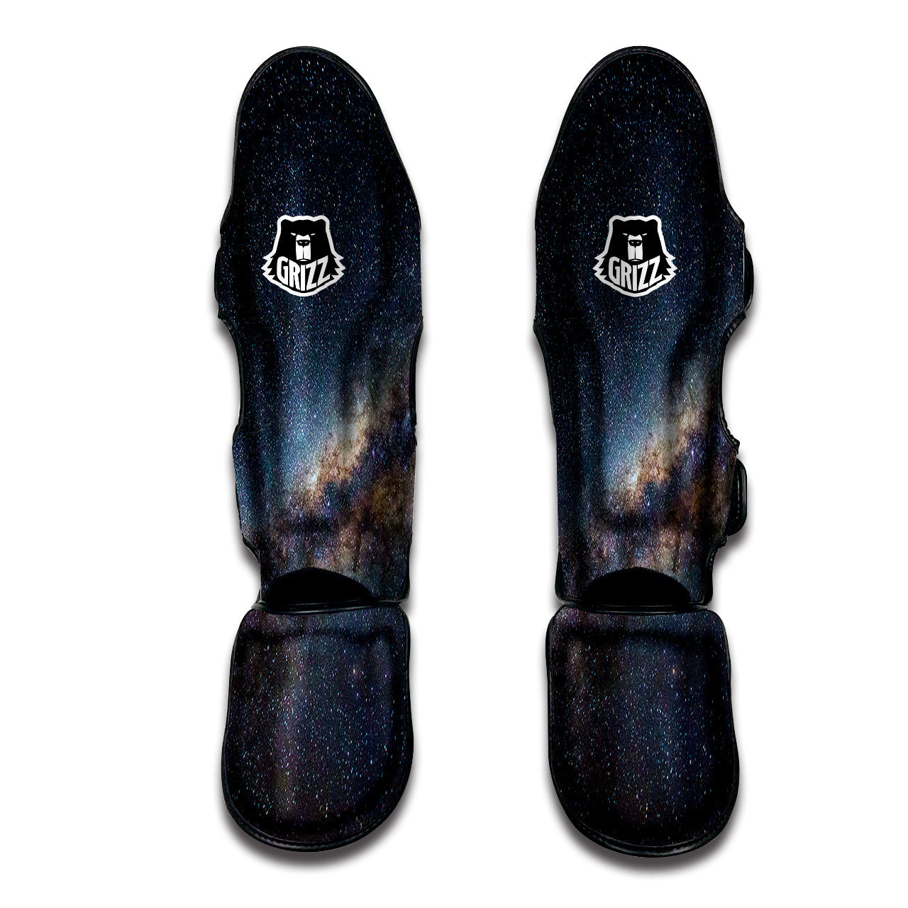 Galaxy Space Starfield Nebula Print Muay Thai Boxing Shorts