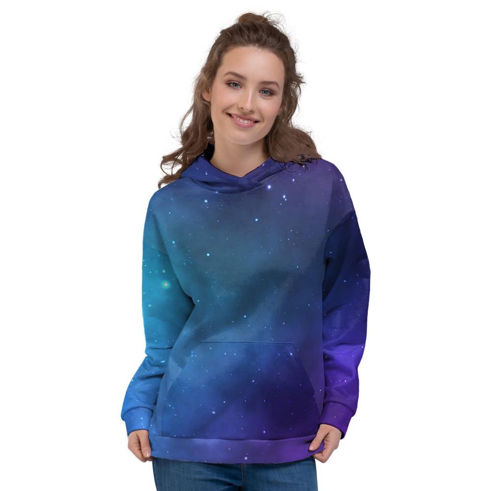 Galaxy Space Women's Hoodie-grizzshop