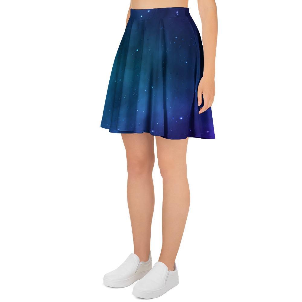 Galaxy Space Women's Skirt-grizzshop