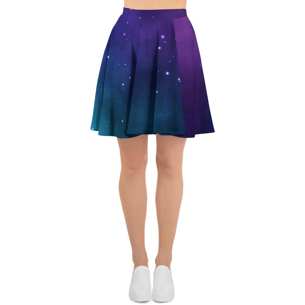 Galaxy Space Women's Skirt-grizzshop
