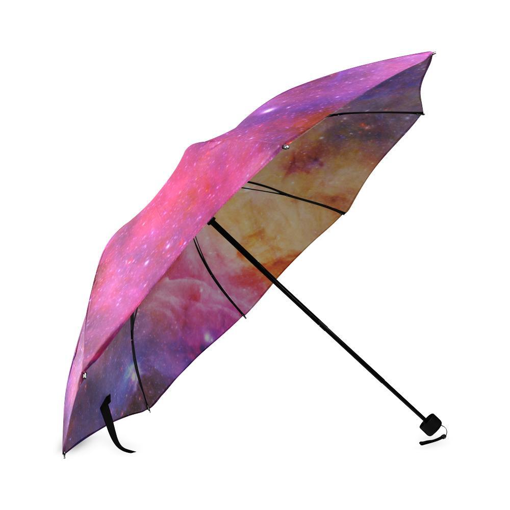Galaxy Space Stardust Print Foldable Umbrella-grizzshop