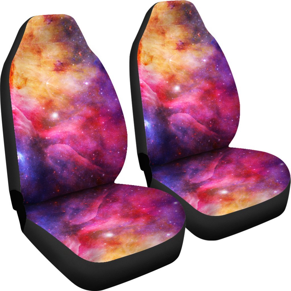 Galaxy Space Stardust Print Universal Fit Car Seat Cover-grizzshop