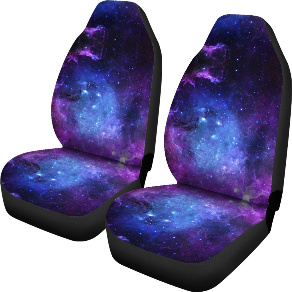 Geomagnetic Storm Galaxy Space Print Universal Fit Car Seat Cover-grizzshop