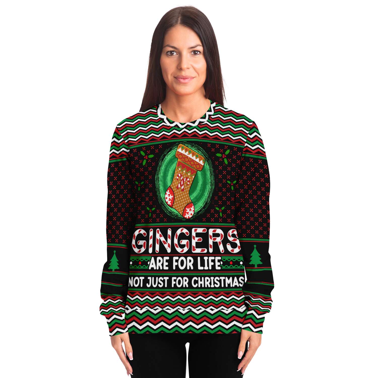 Ginger Are For Life Not Just For Christmas Ugly Christmas Sweater-grizzshop