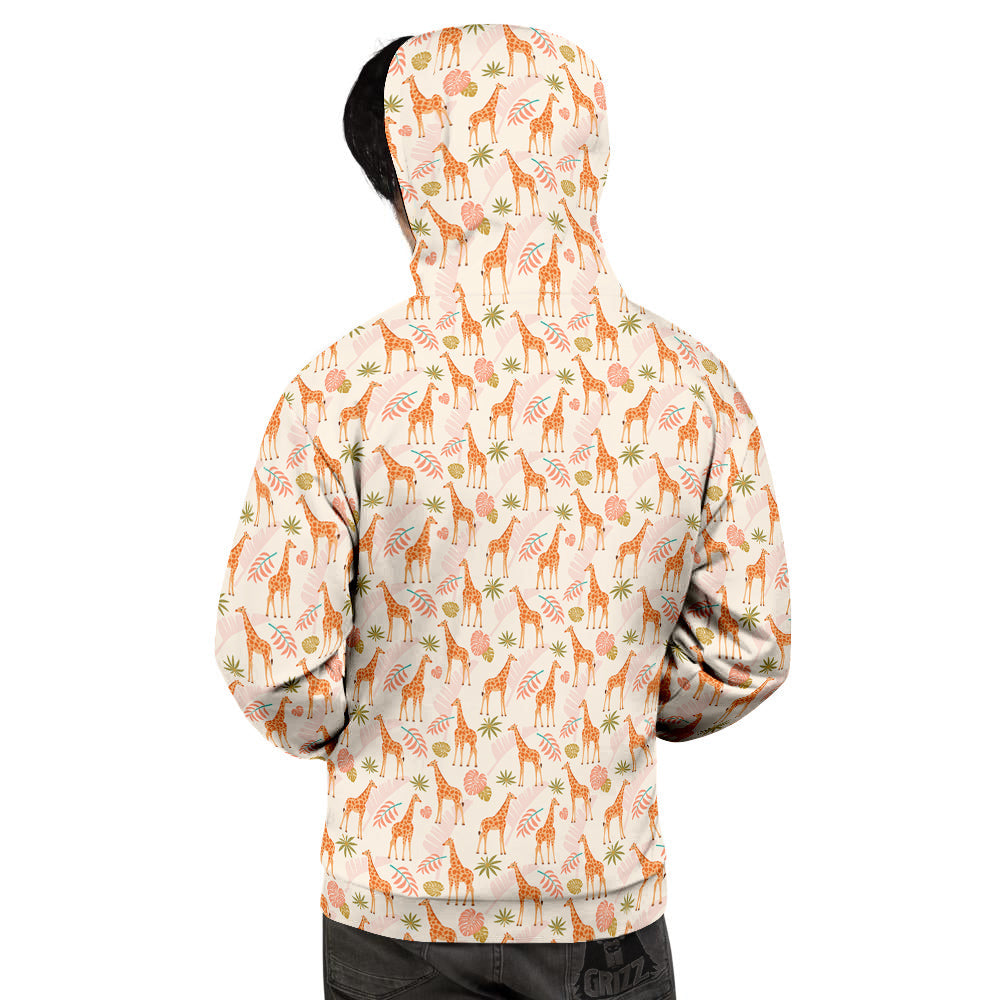 Giraffe Cute Print Pattern Men's Hoodie-grizzshop