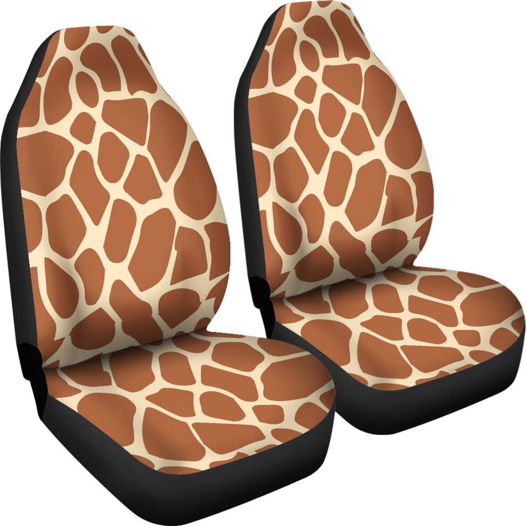 Giraffe Pattern Print Universal Fit Car Seat Cover-grizzshop