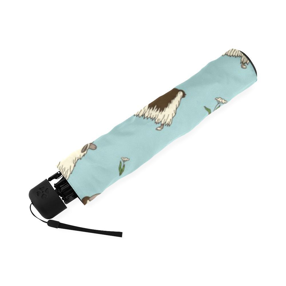 Goat Sheep Print Pattern Foldable Umbrella-grizzshop