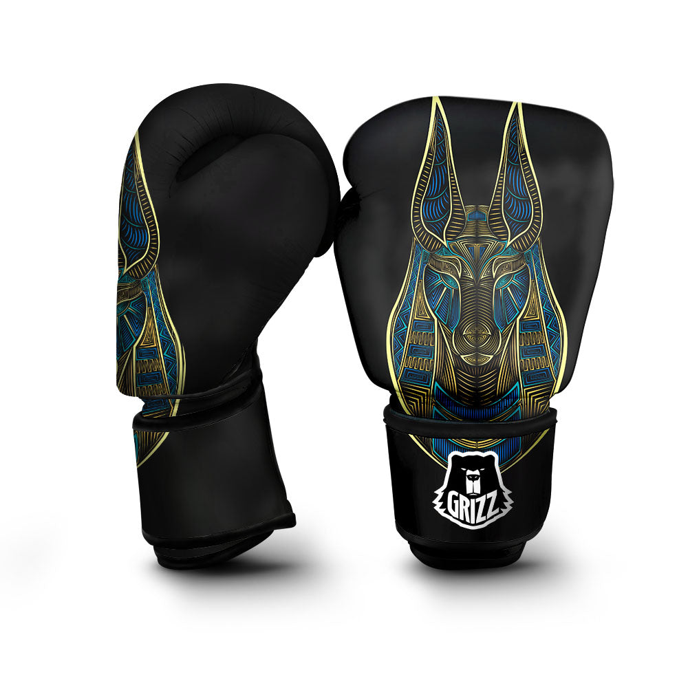 Gods Ancient Egyptian Print Boxing Gloves-grizzshop