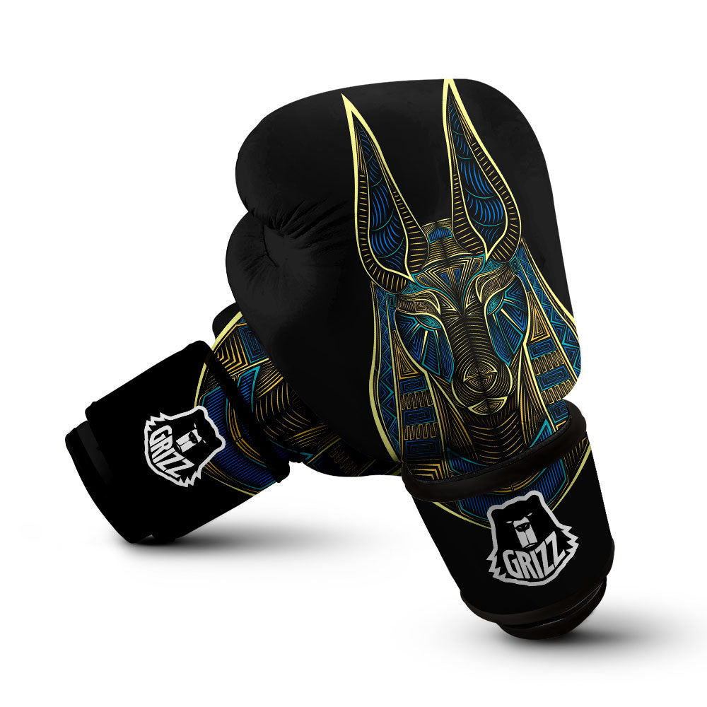 Gods Ancient Egyptian Print Boxing Gloves-grizzshop