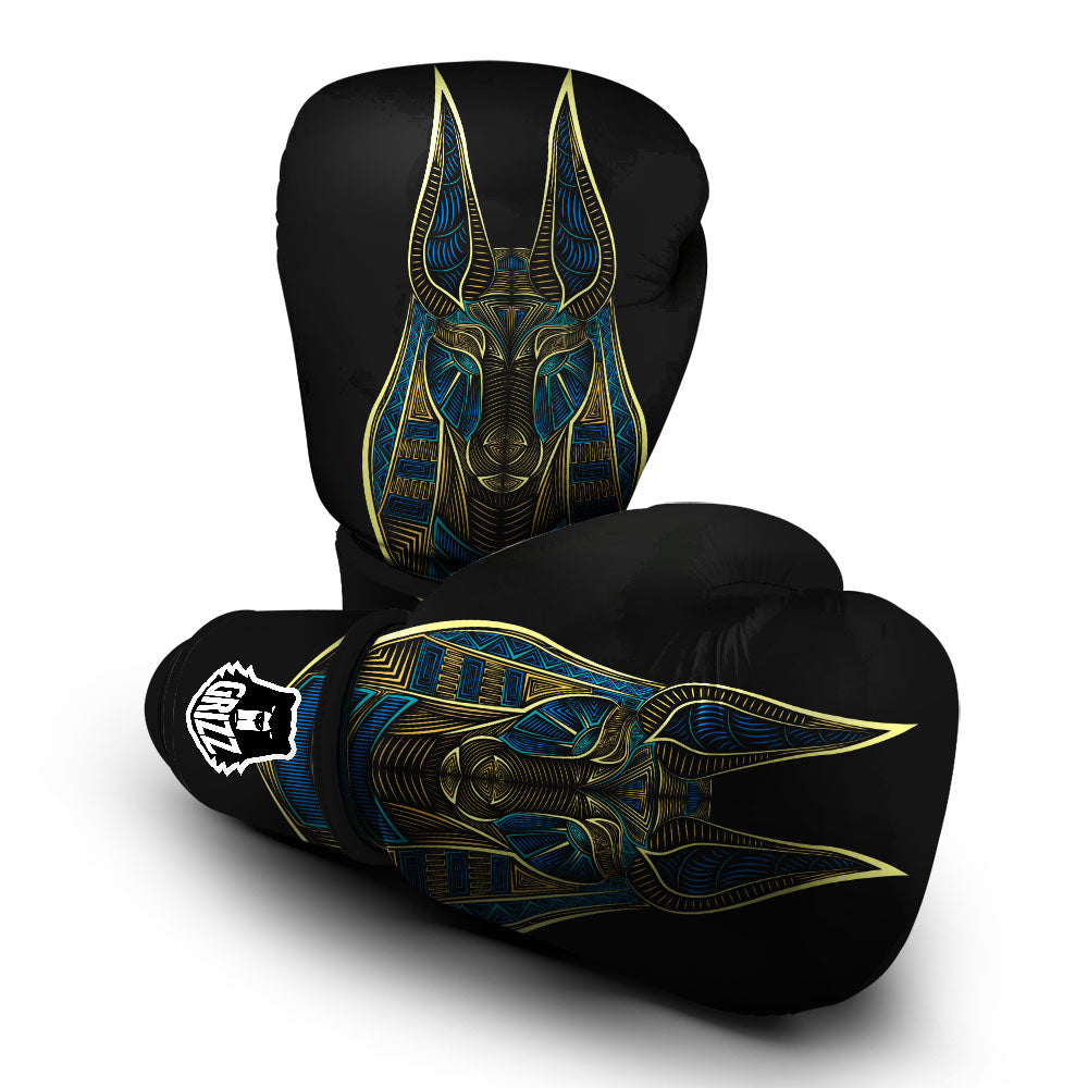 Gods Ancient Egyptian Print Boxing Gloves-grizzshop