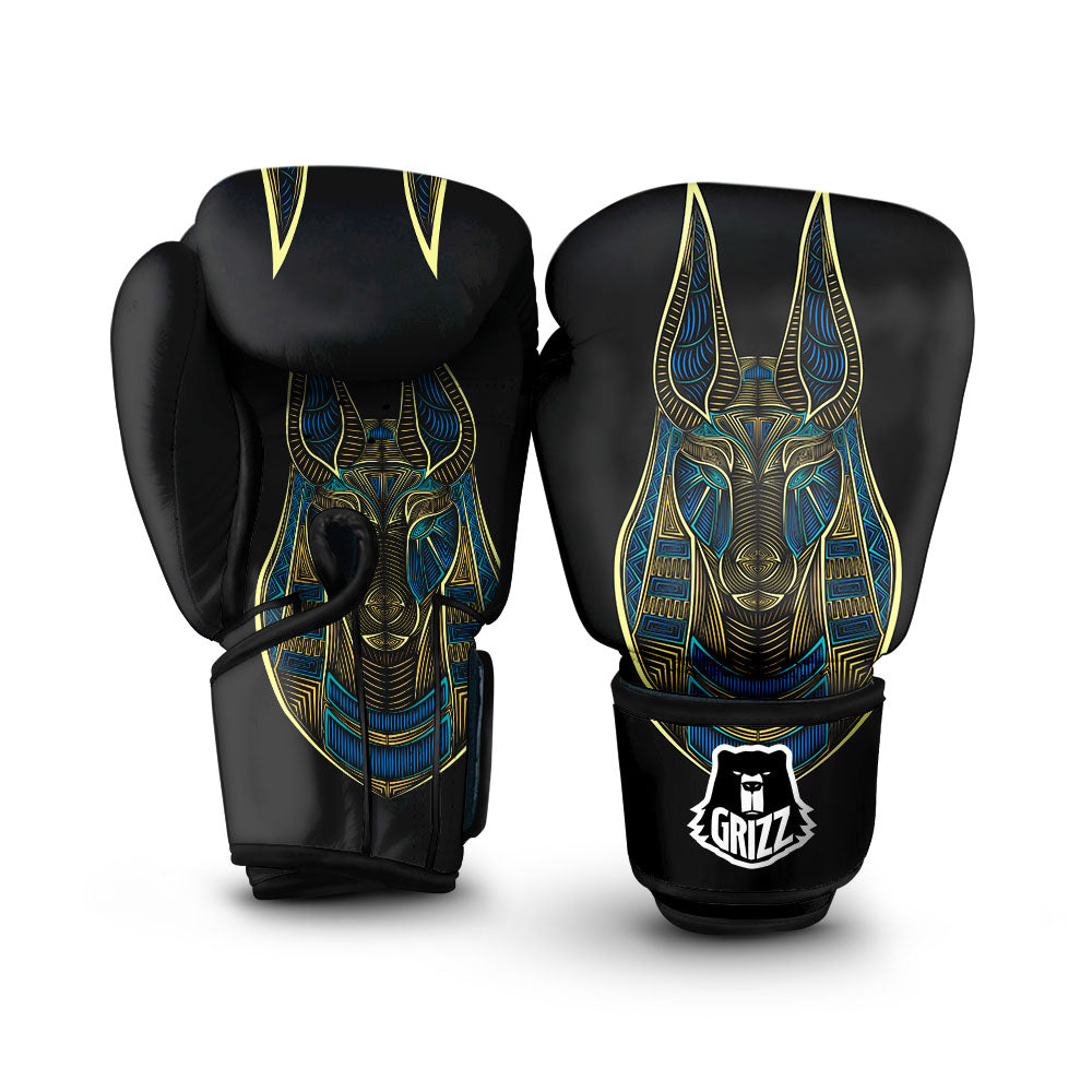 Gods Ancient Egyptian Print Boxing Gloves-grizzshop