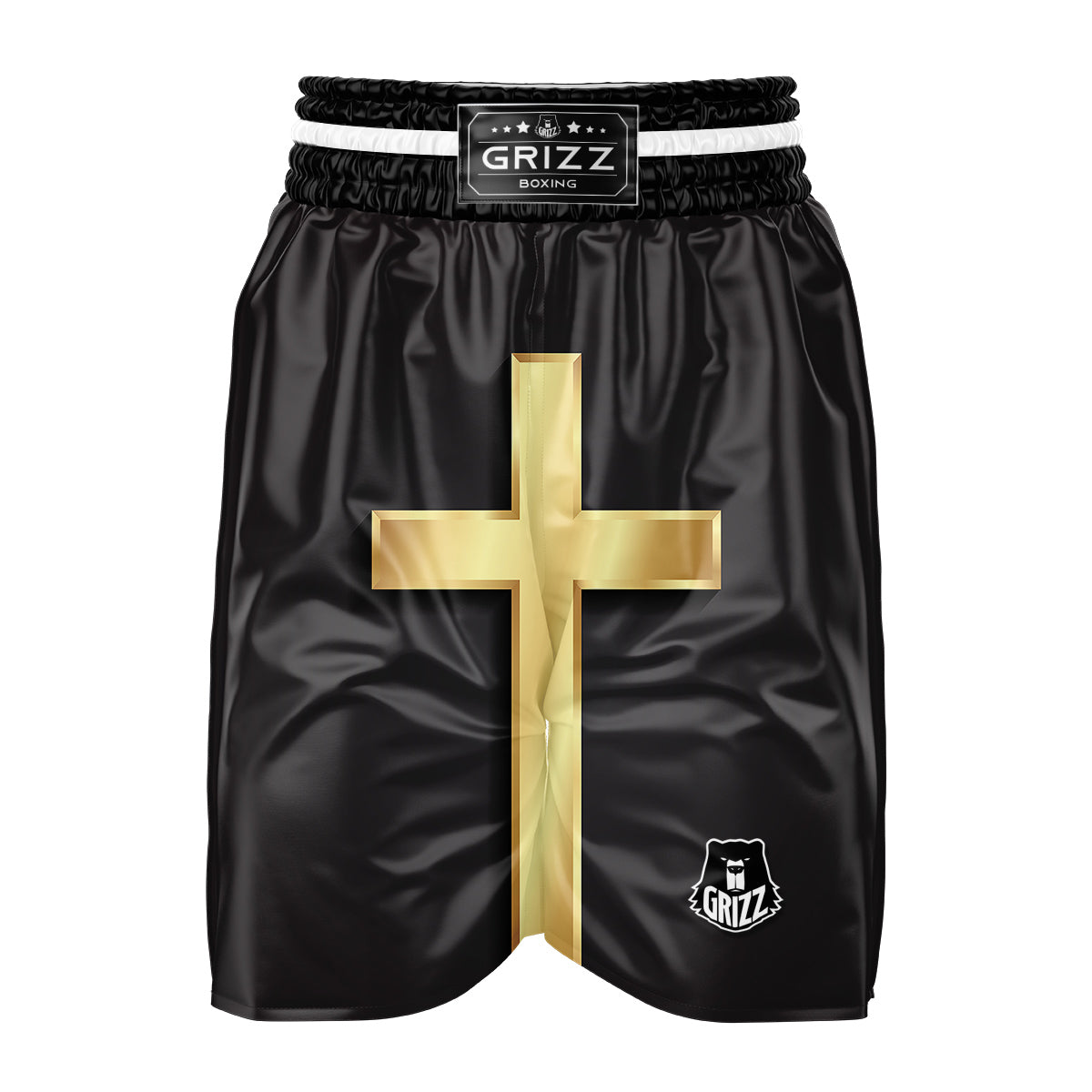 Golden Cross Classic Print Boxing Shorts-grizzshop