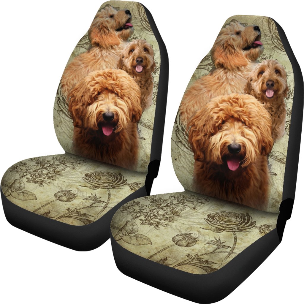 Goldendoodle Universal Fit Car Seat Covers-grizzshop