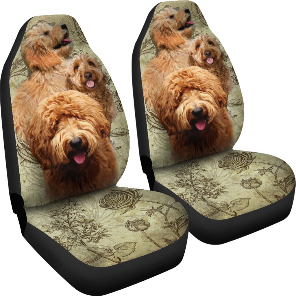 Goldendoodle Universal Fit Car Seat Covers-grizzshop