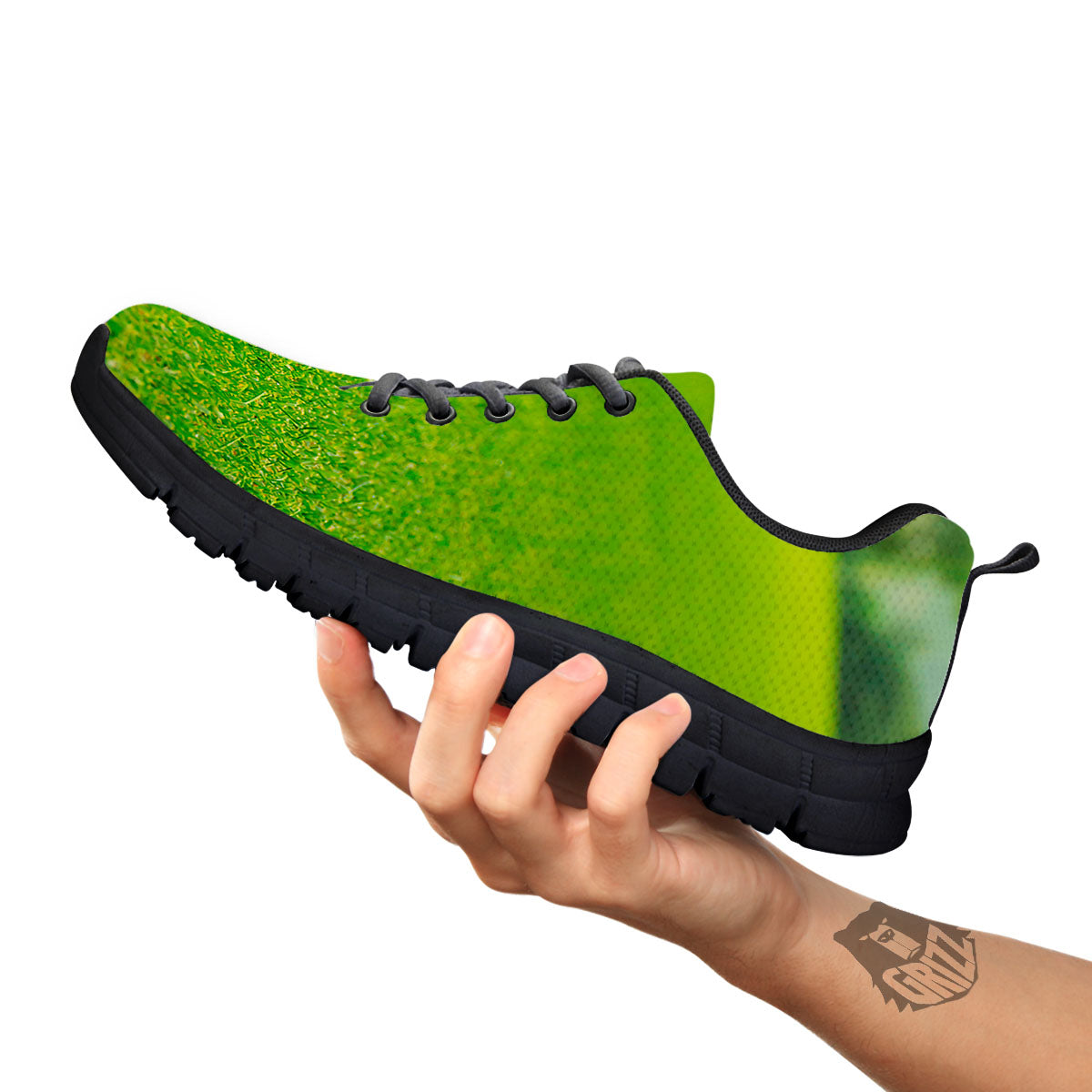 Golf Area Print Black Sneaker-grizzshop