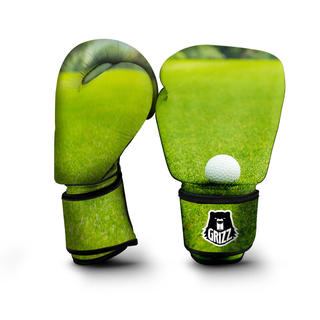 Golf Area Print Boxing Gloves-grizzshop