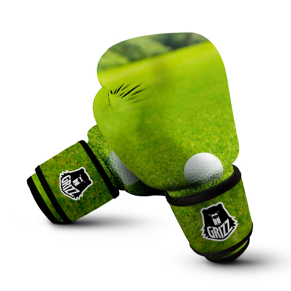Golf Area Print Boxing Gloves-grizzshop