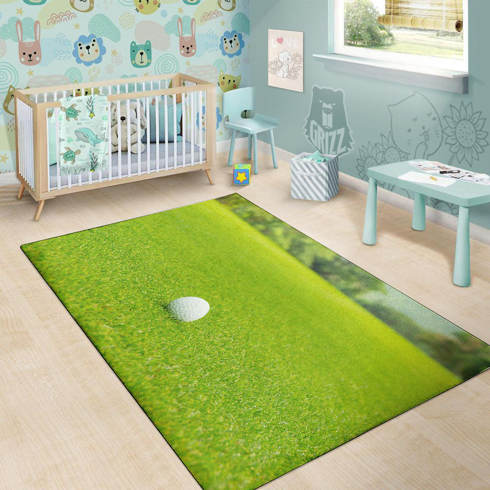 Golf Area Print Floor Mat-grizzshop