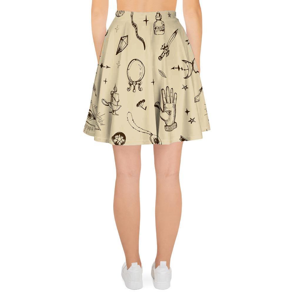 Gothic Witch Women's Skirt-grizzshop