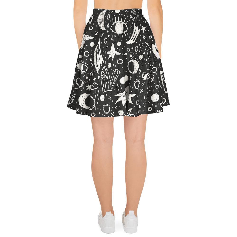 Gothic Witchcraft Women's Skirt-grizzshop