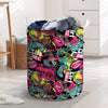 Graffiti Abstract Hiphop Lip Laundry Basket-grizzshop