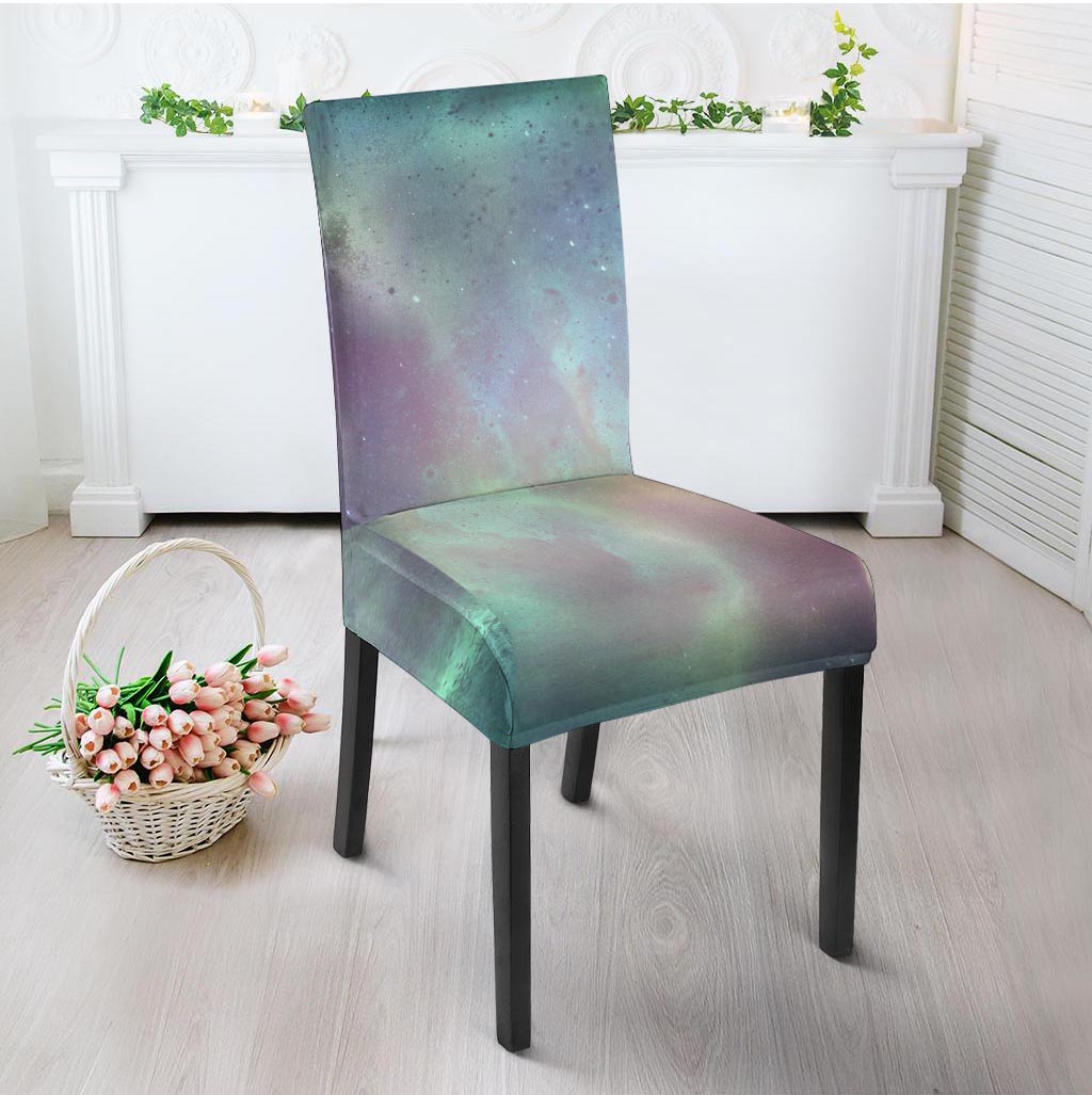 Green Galaxy Space Chair Cover-grizzshop