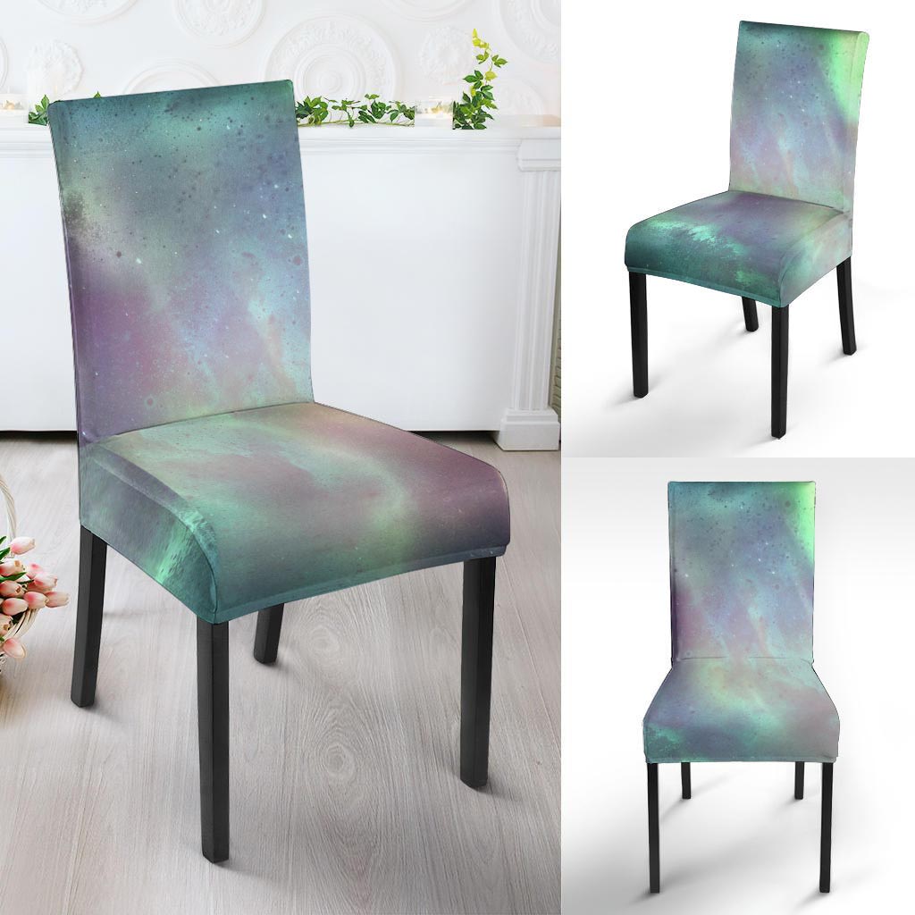 Green Galaxy Space Chair Cover-grizzshop