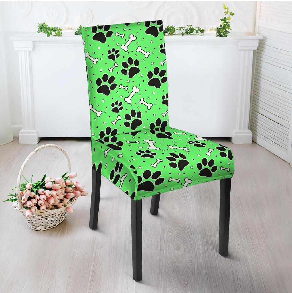 Green Paw Chair Cover-grizzshop