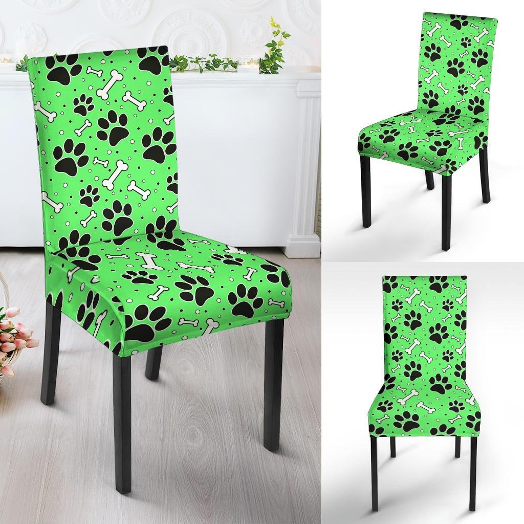 Green Paw Chair Cover-grizzshop