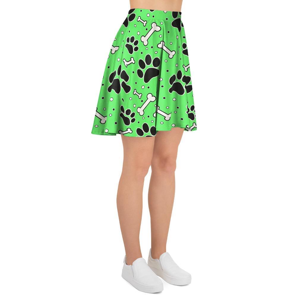 Green Paw Women's Skirt-grizzshop
