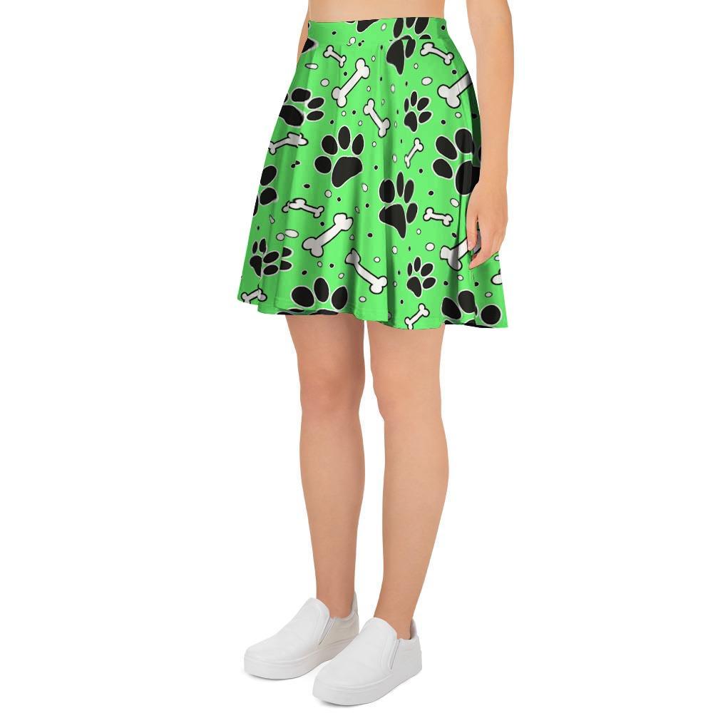 Green Paw Women's Skirt-grizzshop