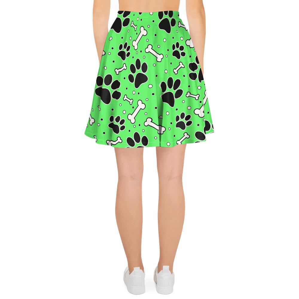 Green Paw Women's Skirt-grizzshop