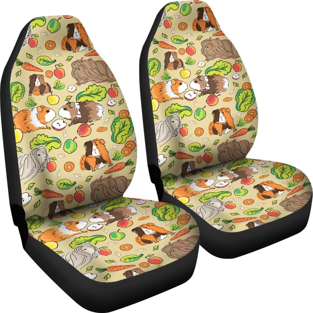 Guinea Pig Pattern Print Universal Fit Car Seat Cover-grizzshop