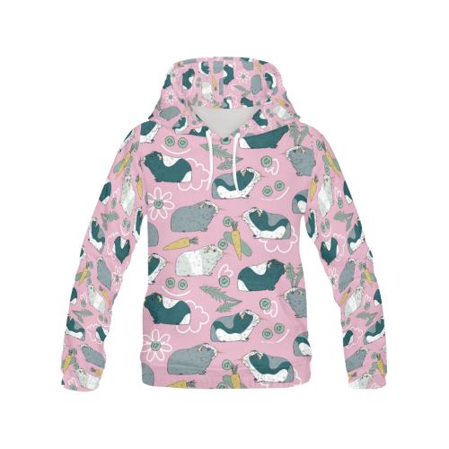 Guinea Pig Print Pattern Men Pullover Hoodie-grizzshop