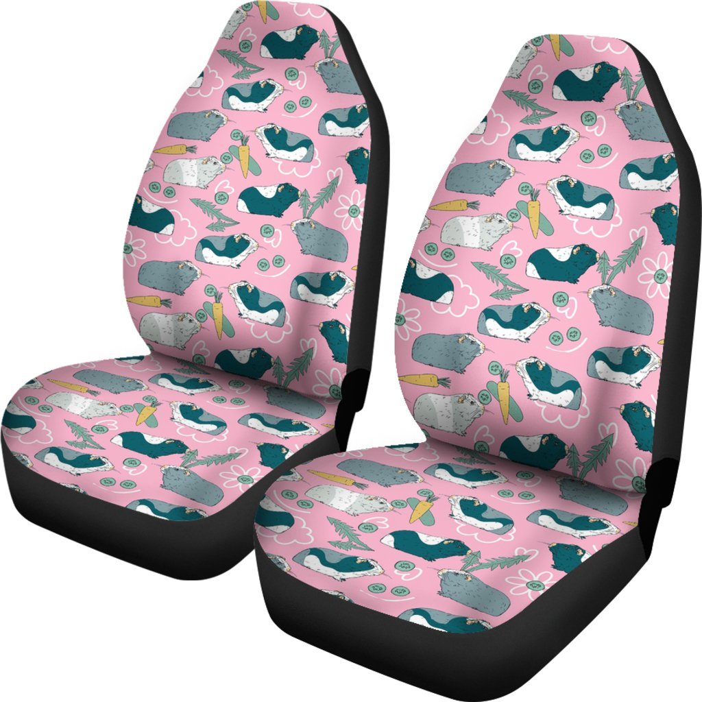 Guinea Pig Print Pattern Universal Fit Car Seat Cover-grizzshop