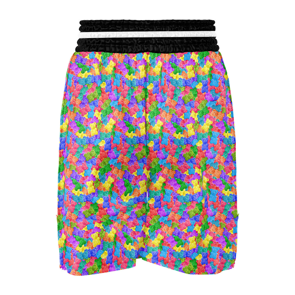 Gummy Bear Colorful Print Boxing Shorts-grizzshop