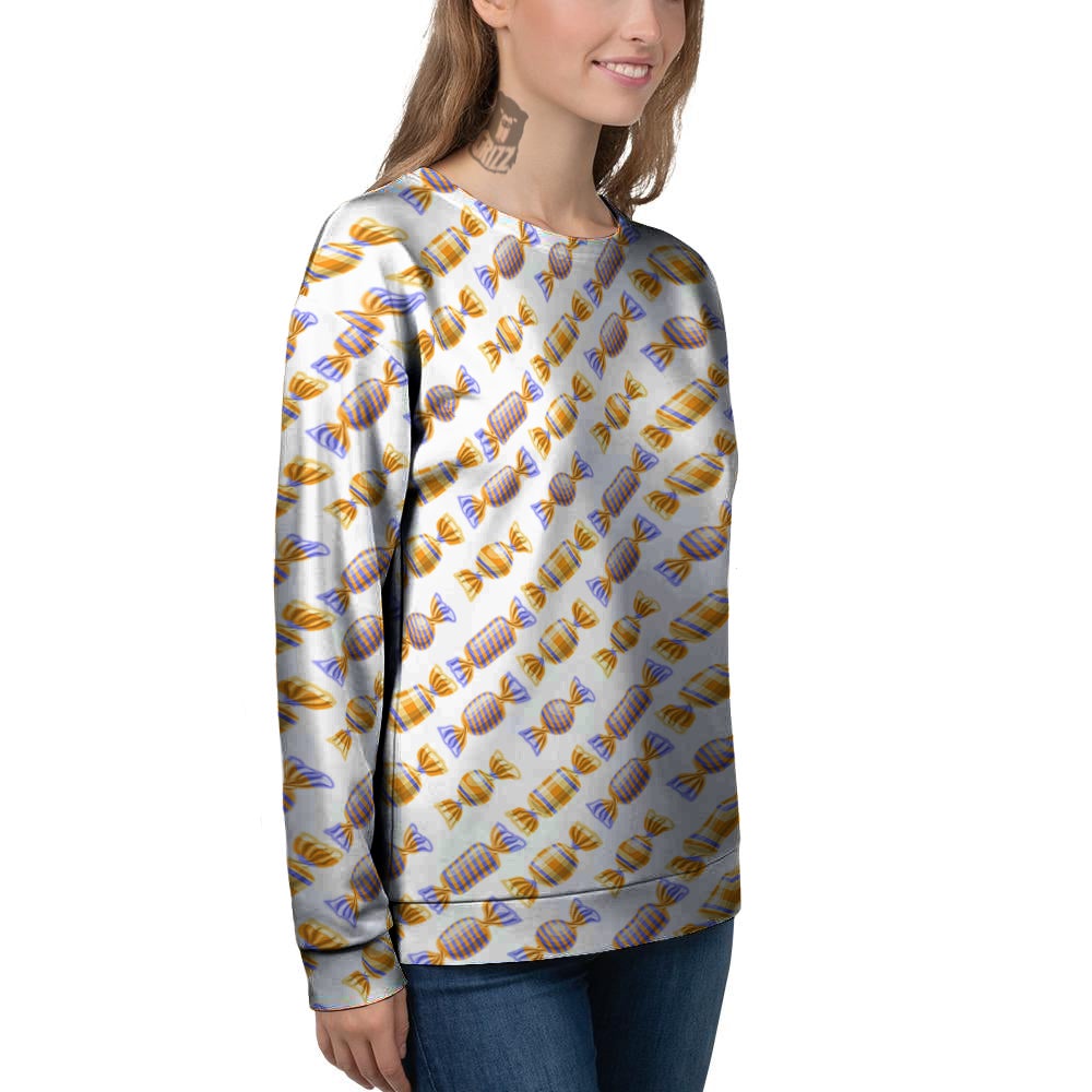 Gummy Yummy Print Pattern Women's Sweatshirt-grizzshop