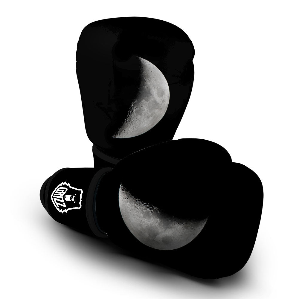 Half Moon Print Boxing Gloves-grizzshop