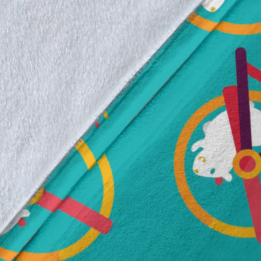 Hamster Pattern Print Blanket-grizzshop