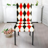 Harlequin Print Pattern Chair Cover-grizzshop