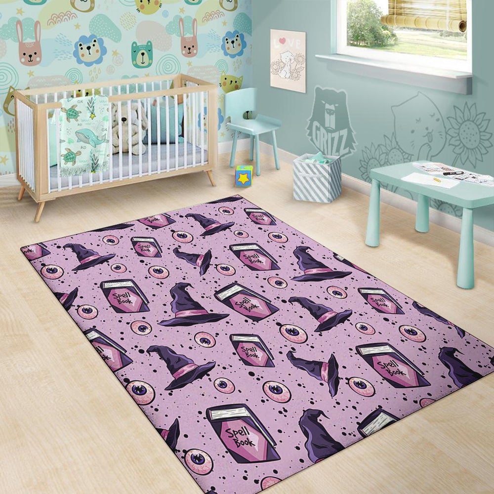 Hat Wizard Print Pattern Floor Mat-grizzshop