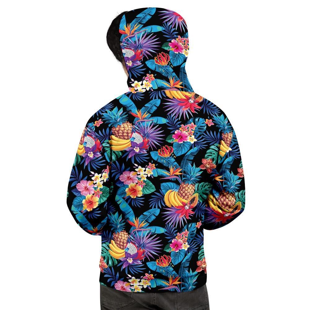 Hawaiian Fruit Tropical Print Men's Hoodie-grizzshop