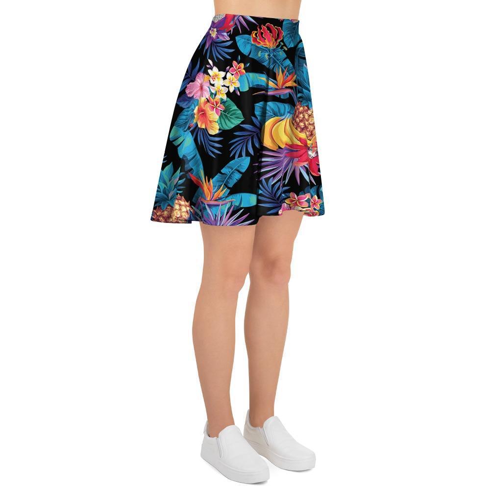 Hawaiian Fruit Tropical Print Women's Skirt-grizzshop