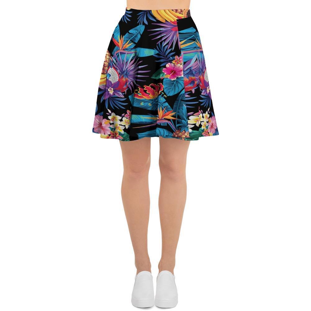 Hawaiian Fruit Tropical Print Women's Skirt-grizzshop